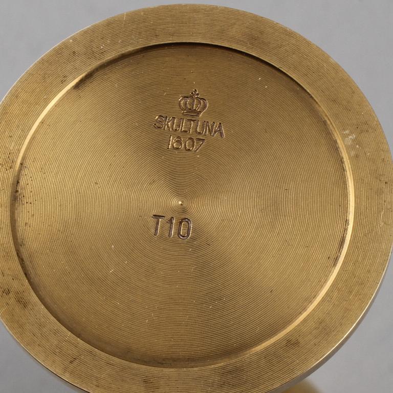 LJUSSTAKAR, 3 st, "Tulpan", Pierre Forsell, Skultuna.