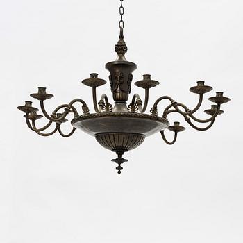 An Empire style ceiling, light, early 20th Century.