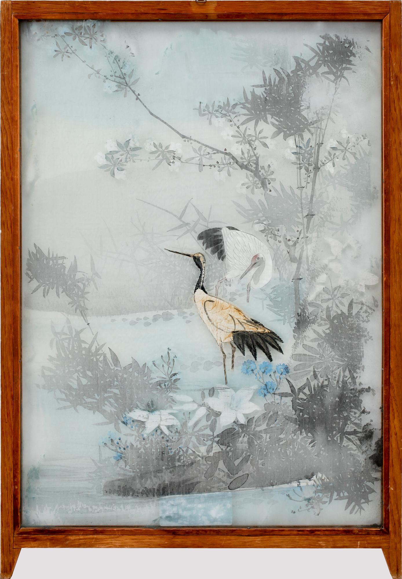 SIDENMÅLERI, Kina. 1900-tal.