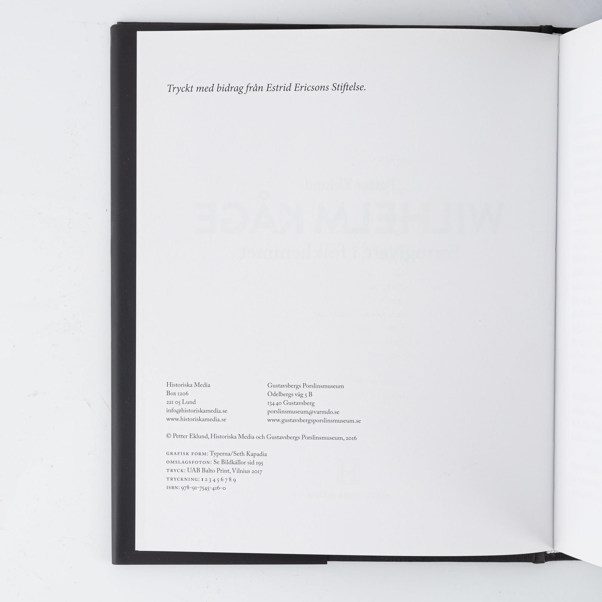 Böcker om svensk keramik. 19 st..