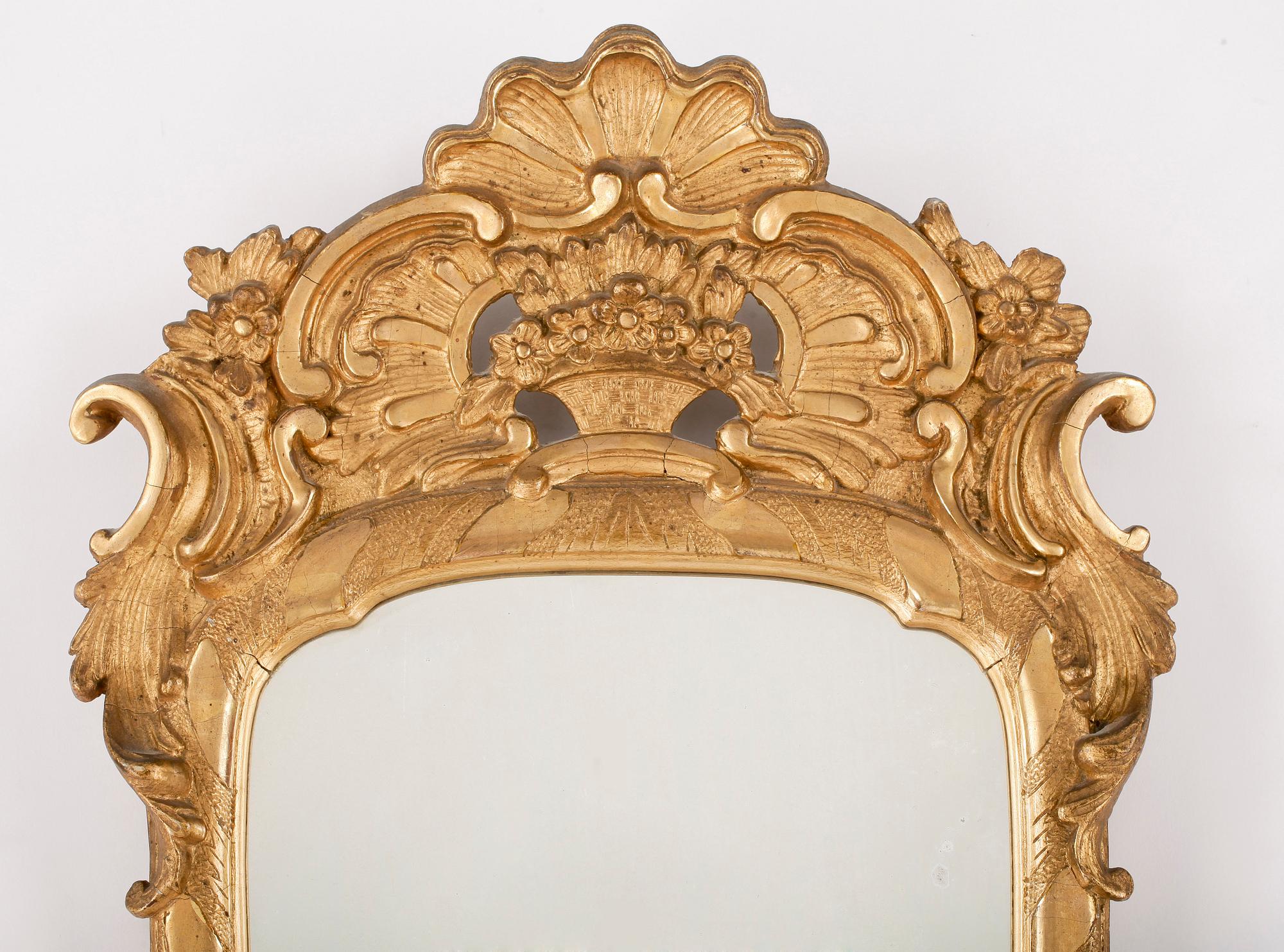 SPEGEL, rokoko, 1700-tal.