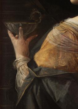 Donato Creti, attributed to, Woman with a cup, possibly Cleopatra.