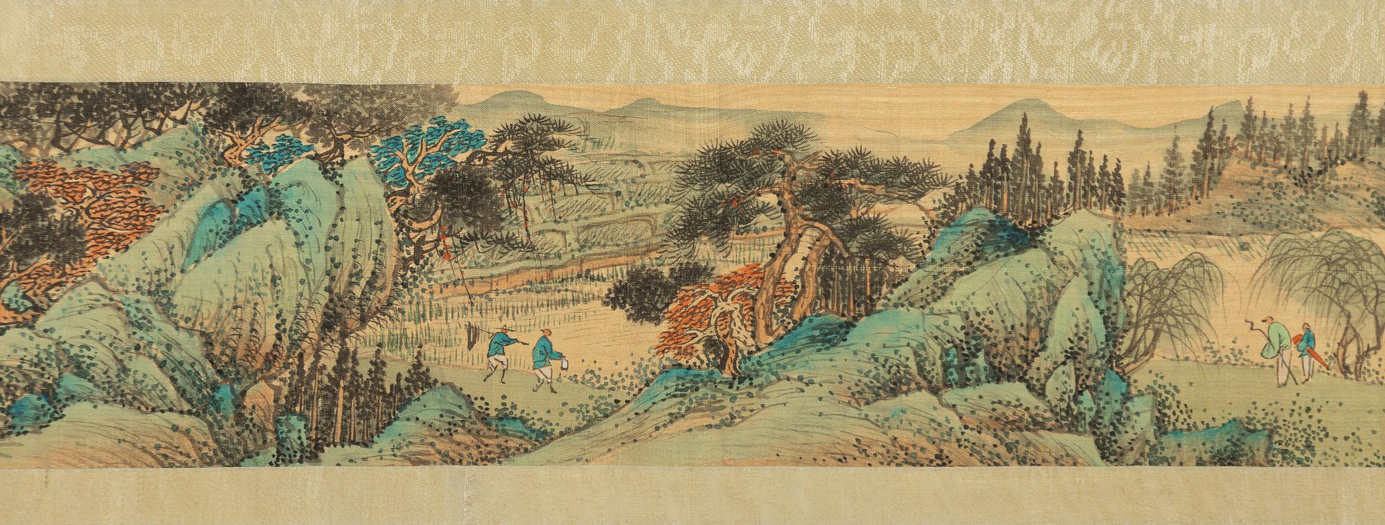 Unidentified artist, A Landscape, China, circa 1900.