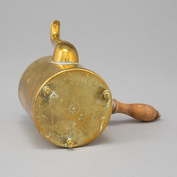 MINIATYRKAFFEKANNA, Skultuna, Mässing, 1800-tal.