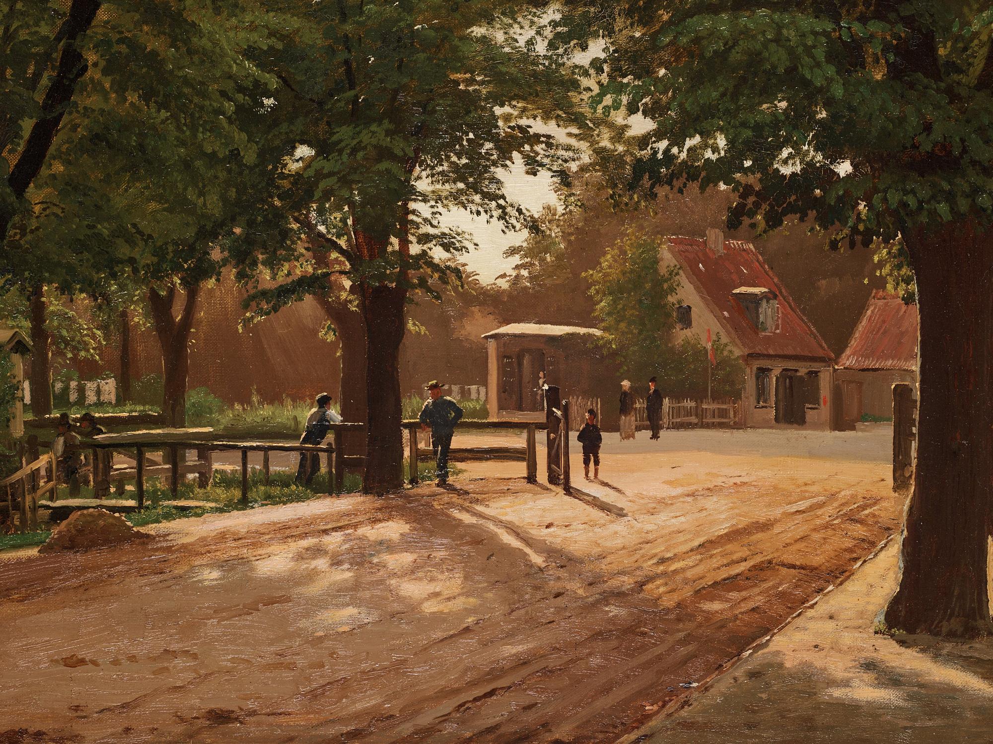 Christian Eckardt, Parkscen från Dyrehaven i Köpenhamn.