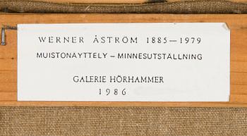 Werner Åström, The courtyard.