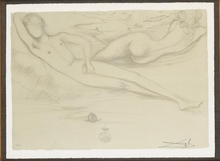 Salvador Dalí, Utan titel ur; "Nudes".