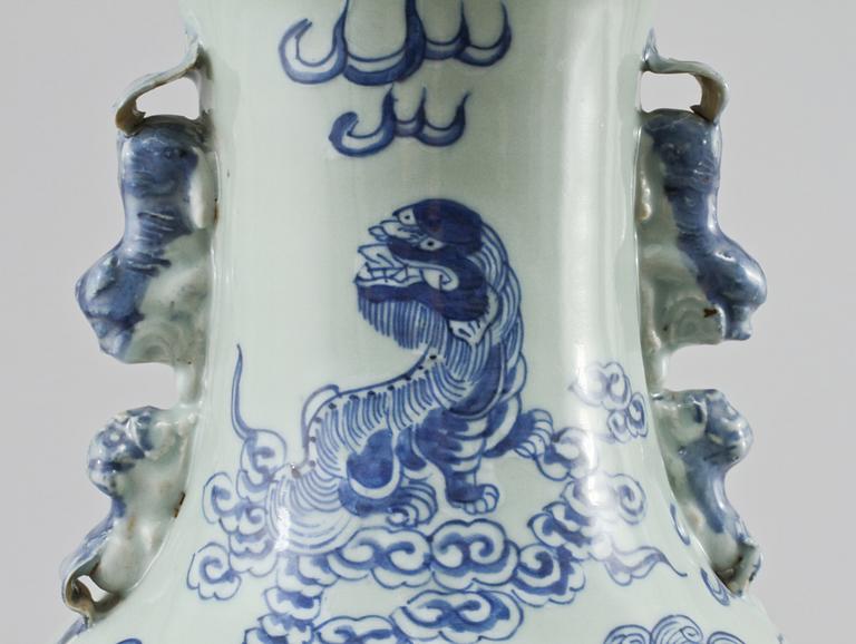 GOLVVAS, porslin, Kina, 1800-tal.
