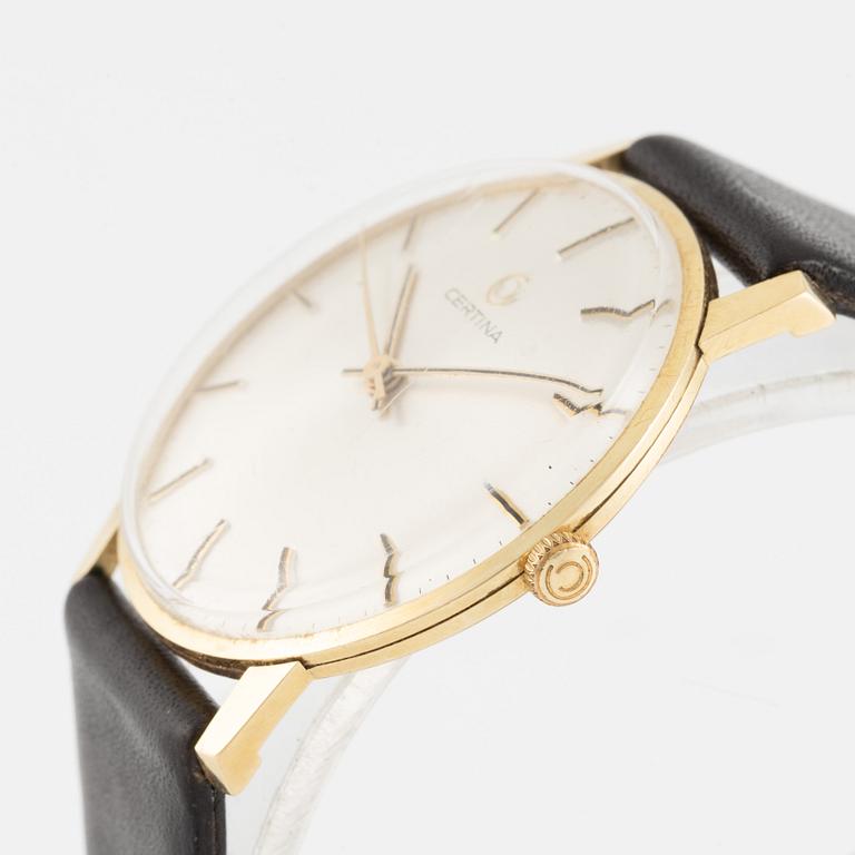 Certina, armbandsur, 34 mm.