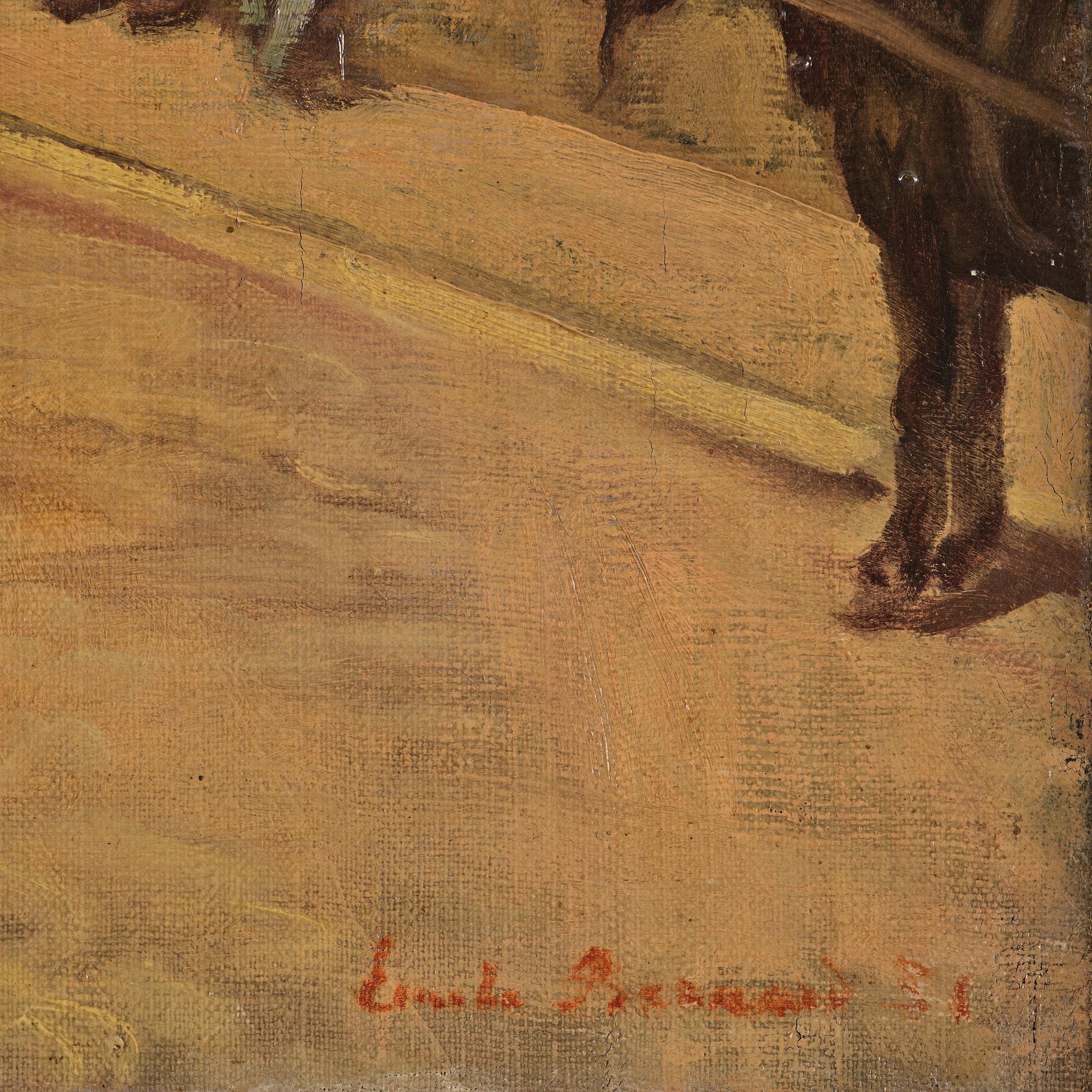 Émile Bernard, "Paysage de Tonnerre".