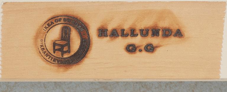 STOLAR, 6 st, Gustaviansk stil, ur IKEAs 1700-tals serie, sent 1900-tal.