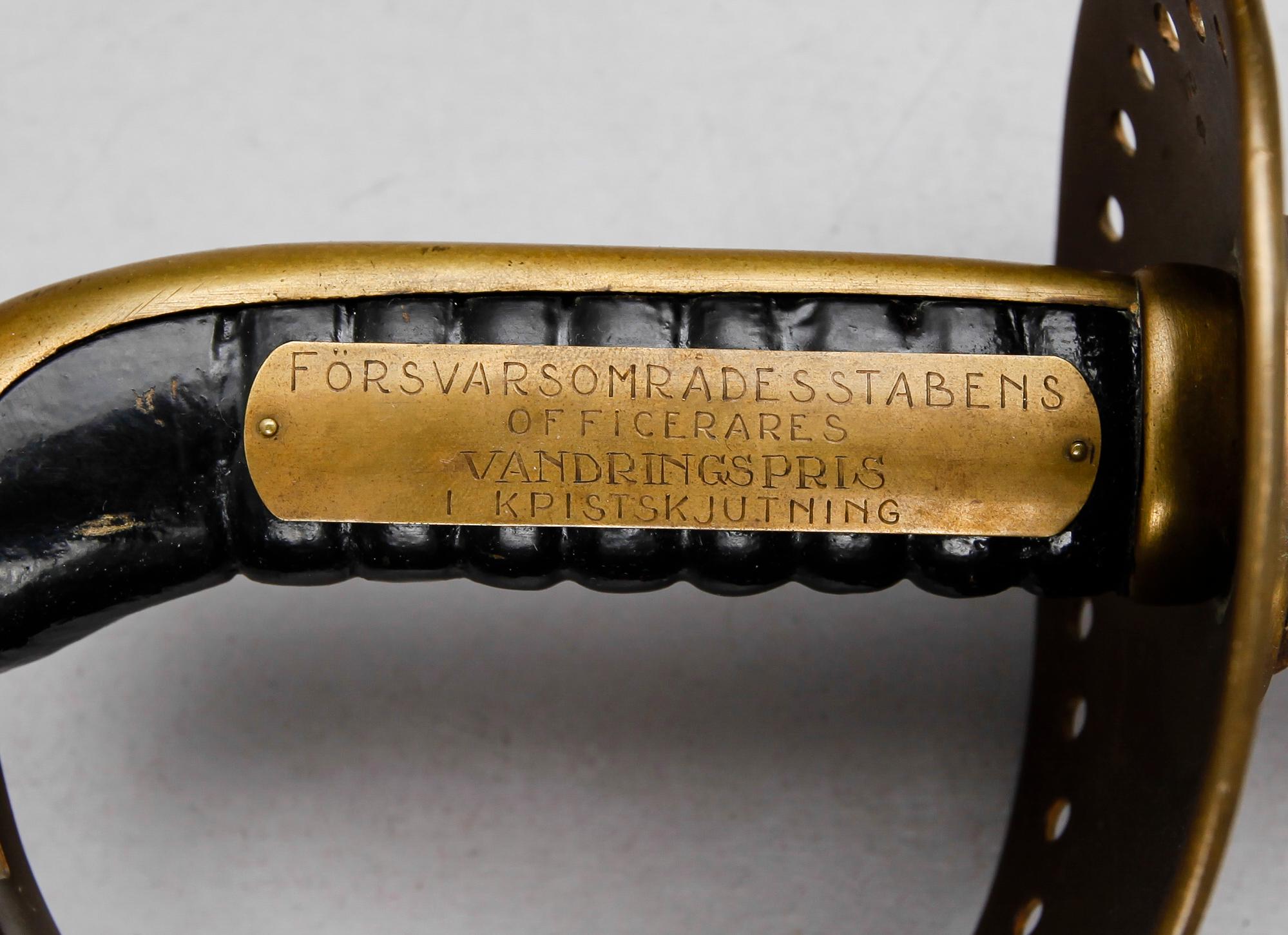 PALLASCH, m/1893 för Kavalleriet.