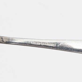 A 70-piece silver flatware set, mostly 'Chippendale' GAB, Sweden, Eskistuna, Sweden, 1988-1990.