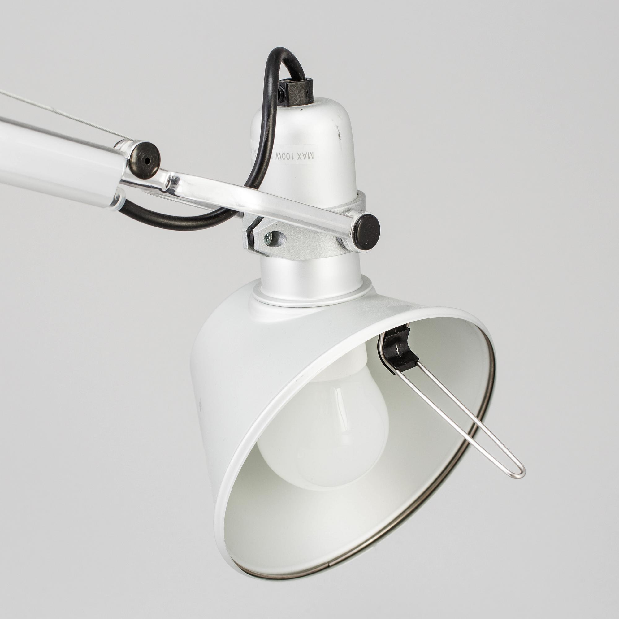 A "Tolomeo" desk light by Artemide Italy.