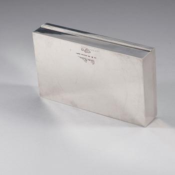 WIWEN NILSSON, etui, Lund 1954, sterling.