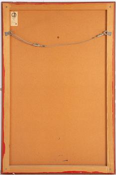 Ewa Wrangel and Lars-Göran Nilsson, hall furniture and mirror, Glas & Trä, Hovmantorp, second half of the 20th century.