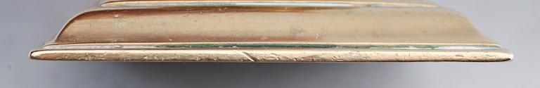 LJUSSTAKE, mässing, barock, 1700-tal.