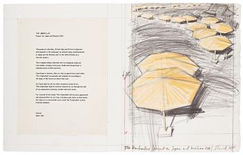 132. Christo & Jeanne-Claude, "The Umbrellas, Project for Japan and Western USA".