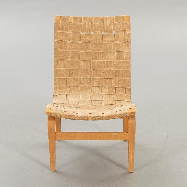 Bruno Mathsson,  fåtölj, "Eva", Firma Karl Mathsson, Värnamo.
