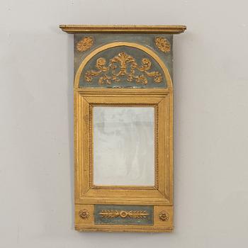 SPEGEL, empire signerad O Frisk (Olof F Stockholm 1795-1870).