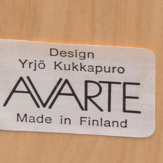 KARMSTOLAR, 2 st, Yrjö Kukkapuro, Avarte, Finland.