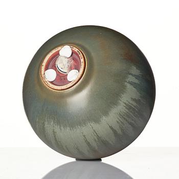 Berndt Friberg, a stoneware vase, Gustavsberg Studio, 1954.
