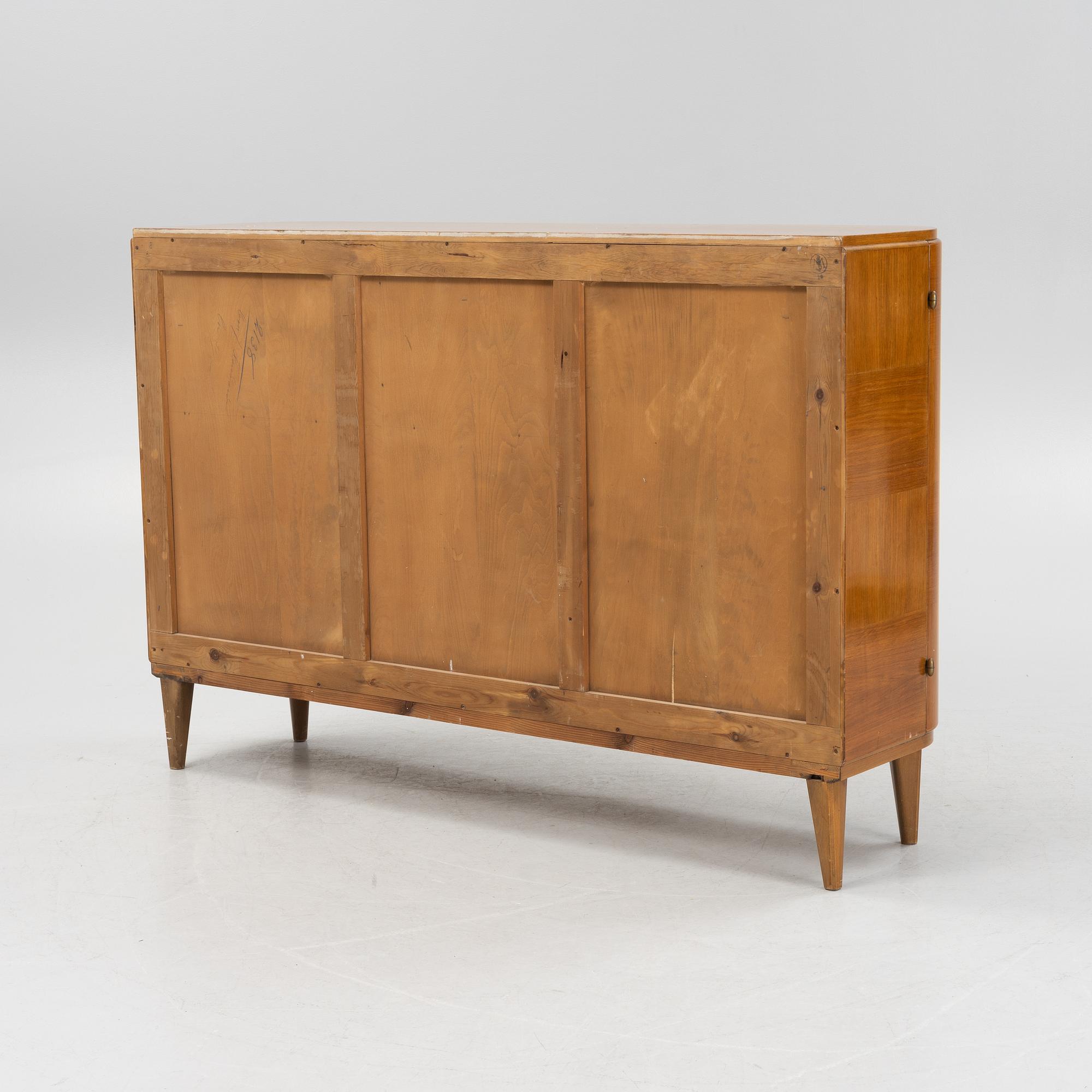 Bertil Fridhagen, a Swedish Modern cabinet, model 'Eugen', Svenska Möbelfabrikerna Bodafors, mid 20th Century.