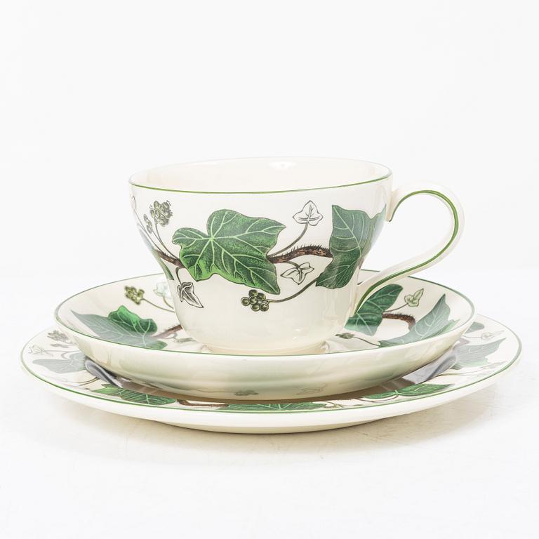 A 60-piece dinner and coffee service, 'Napoleon Ivy', Wedgwood, England.