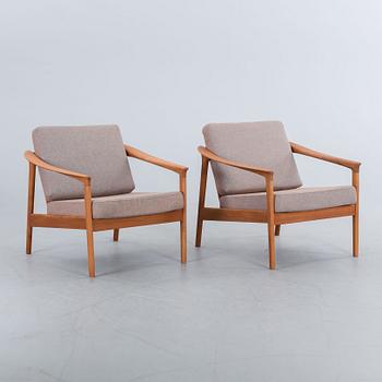 FOLKE OHLSSON, a pair of armchairs, Bodafors,