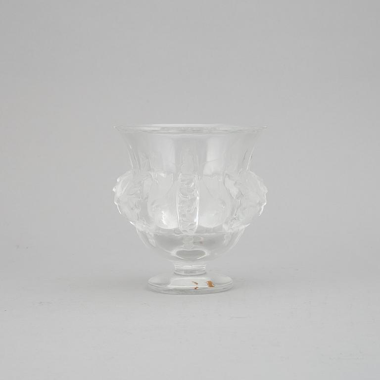 A Lalique glass footed bowl, France.
