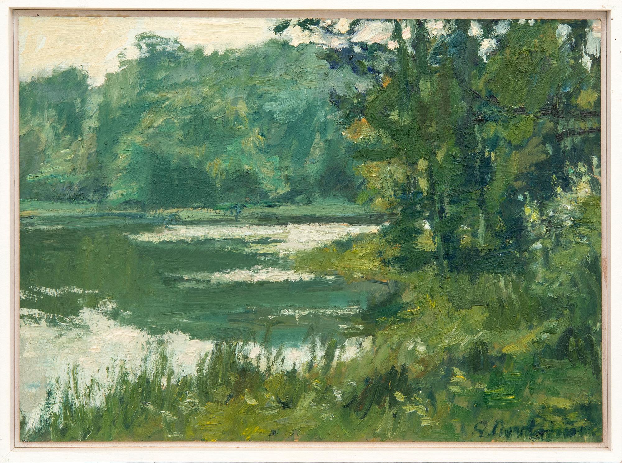 Gerhard Nordström, oil on canvas, signed.