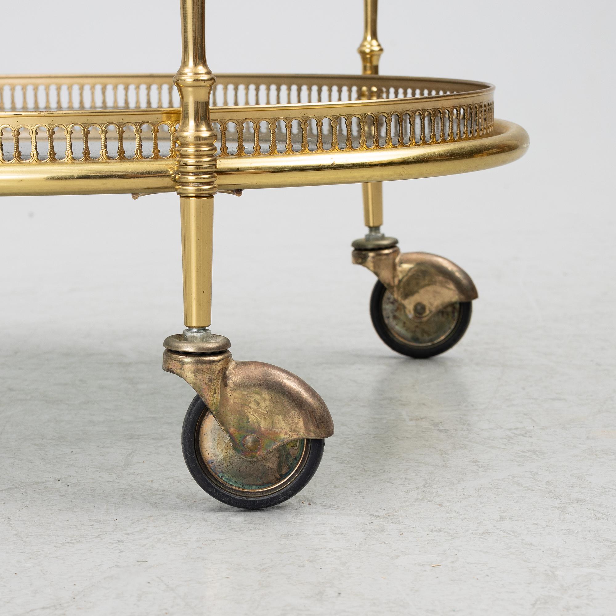 A serving cart, second half of the 20th century.