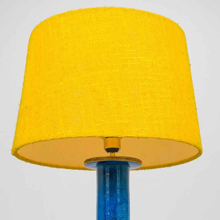 Aldo Londi, bordslampa, "Rimini Blu", Bitossi Italien, 1960/70-tal.