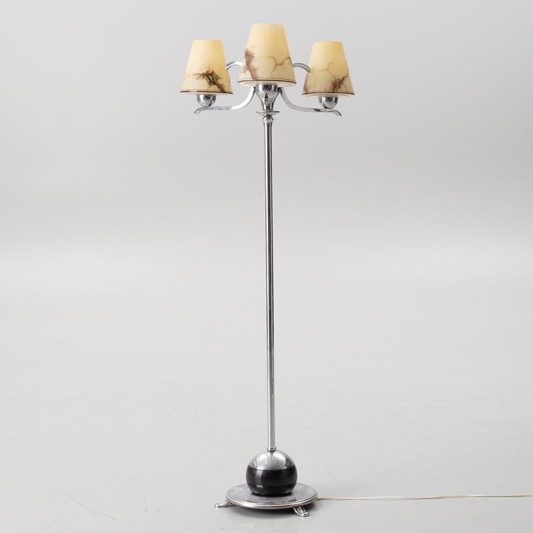 Golvlampa, 1920-30-tal.