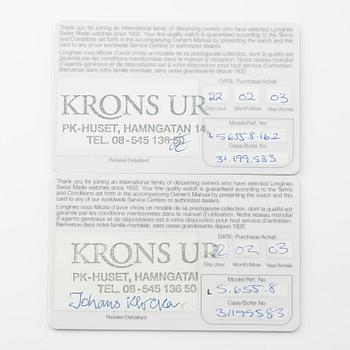 Longines, Dolce Vita, wristwatch, 26 x 32 (40) mm.