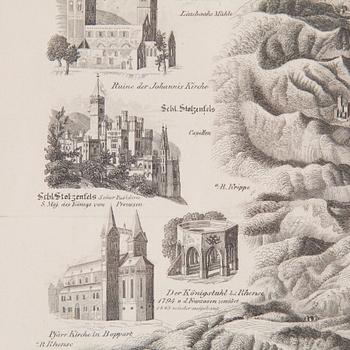 MAP, Germany, late 19th Century.