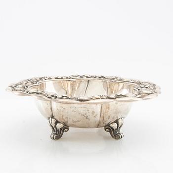 Footed silver goblet with import marks and stamps by Anna Östergren, Malmö 1920.