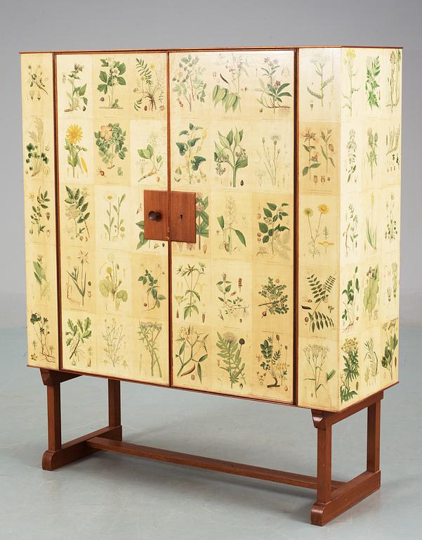 JOSEF FRANK, skåp, "Flora", Firma Svenskt Tenn, modell 852.