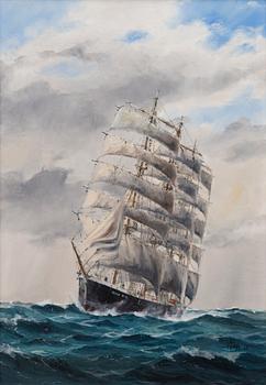 HÅKAN SJÖSTRÖM, oil on canvas, signed and dated -64.