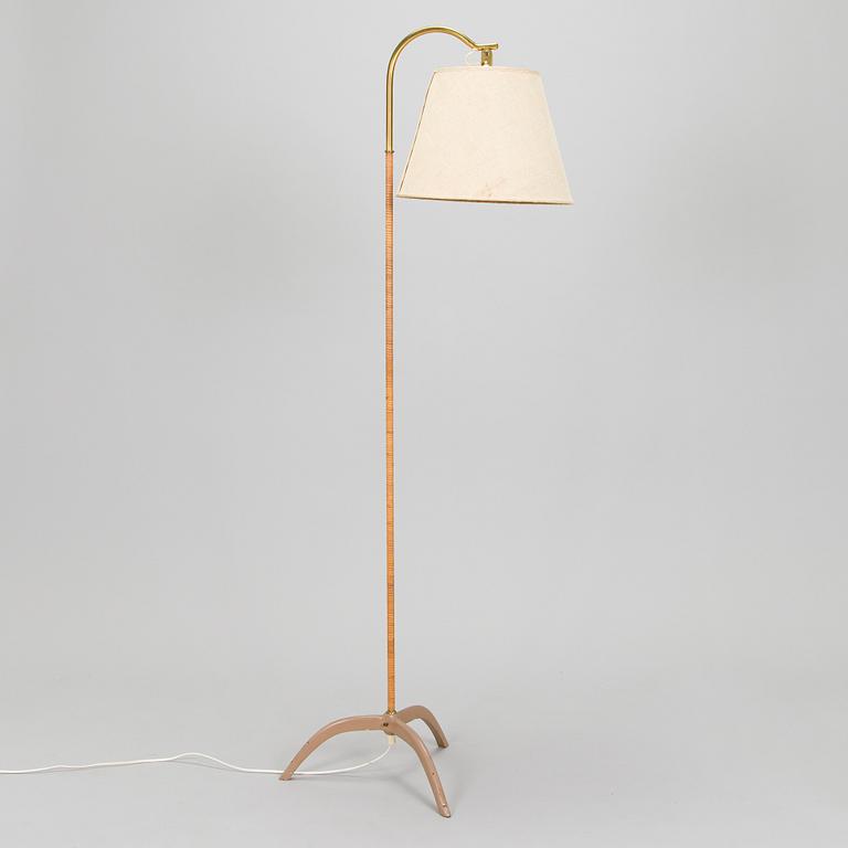 Paavo Tynell, golvlampa, modell 9609, Idman, 1900-talets mitt.