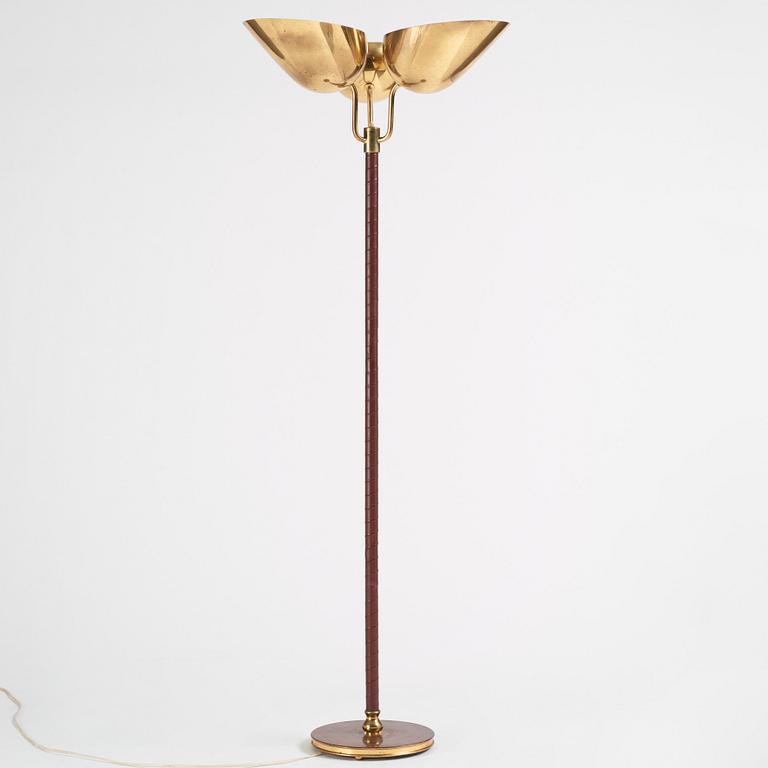 Carl-Axel Acking, a floor lamp model "2645", Bröderna Malmströms metallvarufabrik, Malmö 1940s-50s.