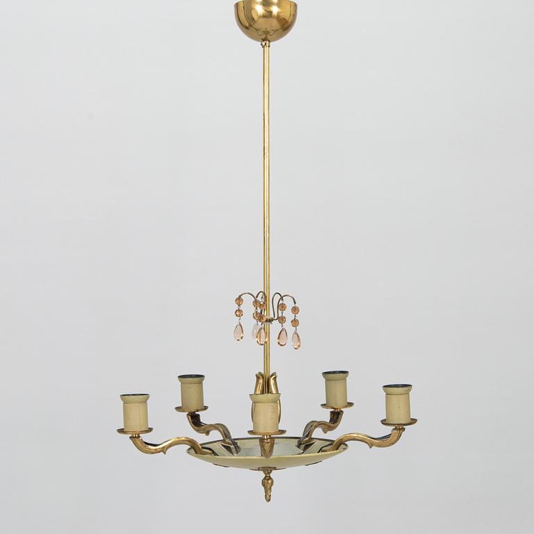Paavo Tynell, a 1930/1940's '1374' chandelier for Taito.