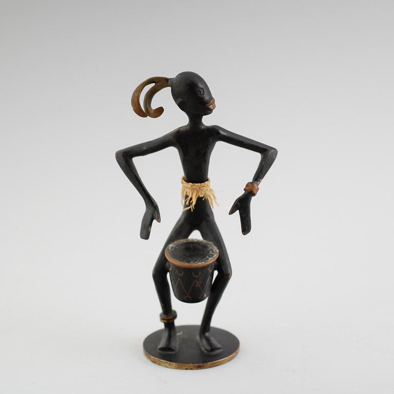 FIGUR, brons, Karl Weiler, Pforzheim, Österrike, 1900-talets mitt.