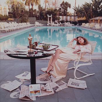 Terry O'Neill, "Faye Dunaway, Hollywood, 1977".