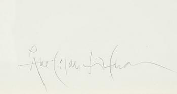 Åke E:son Lindman, pigment print signed edition 93/100.