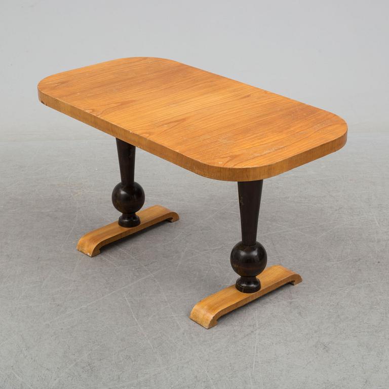 a 1930's-40's coffee table.