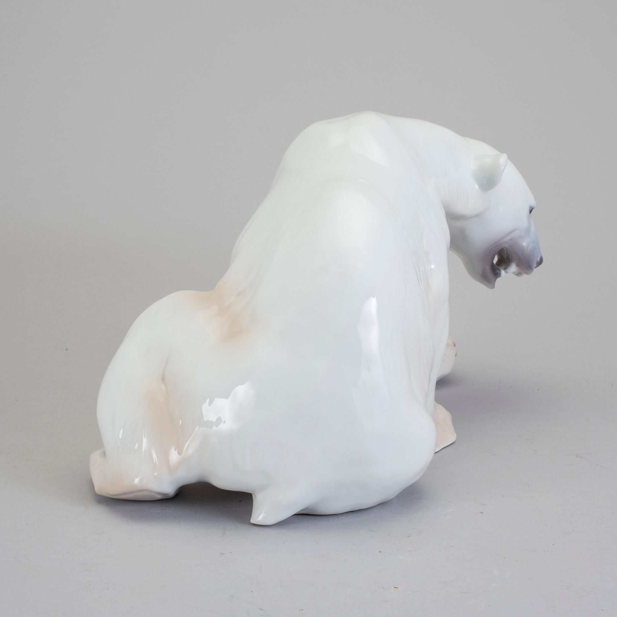 FIGURIN, porslin, Bing & Gröndal, 1900-tal.