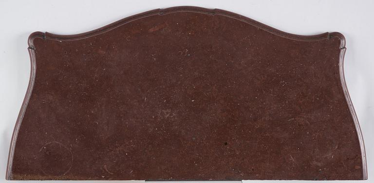 A Swedish Rococo commode by G Foltiern (master in Stockholm 1771-1804).