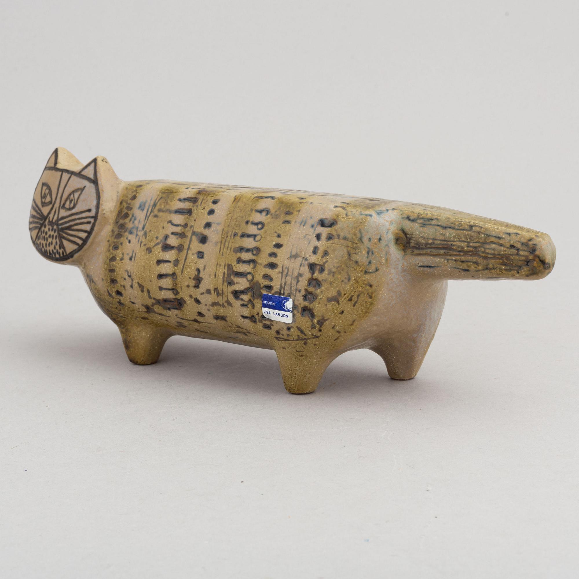 Lisa Larson, figurin, stengods, Gustavsberg.