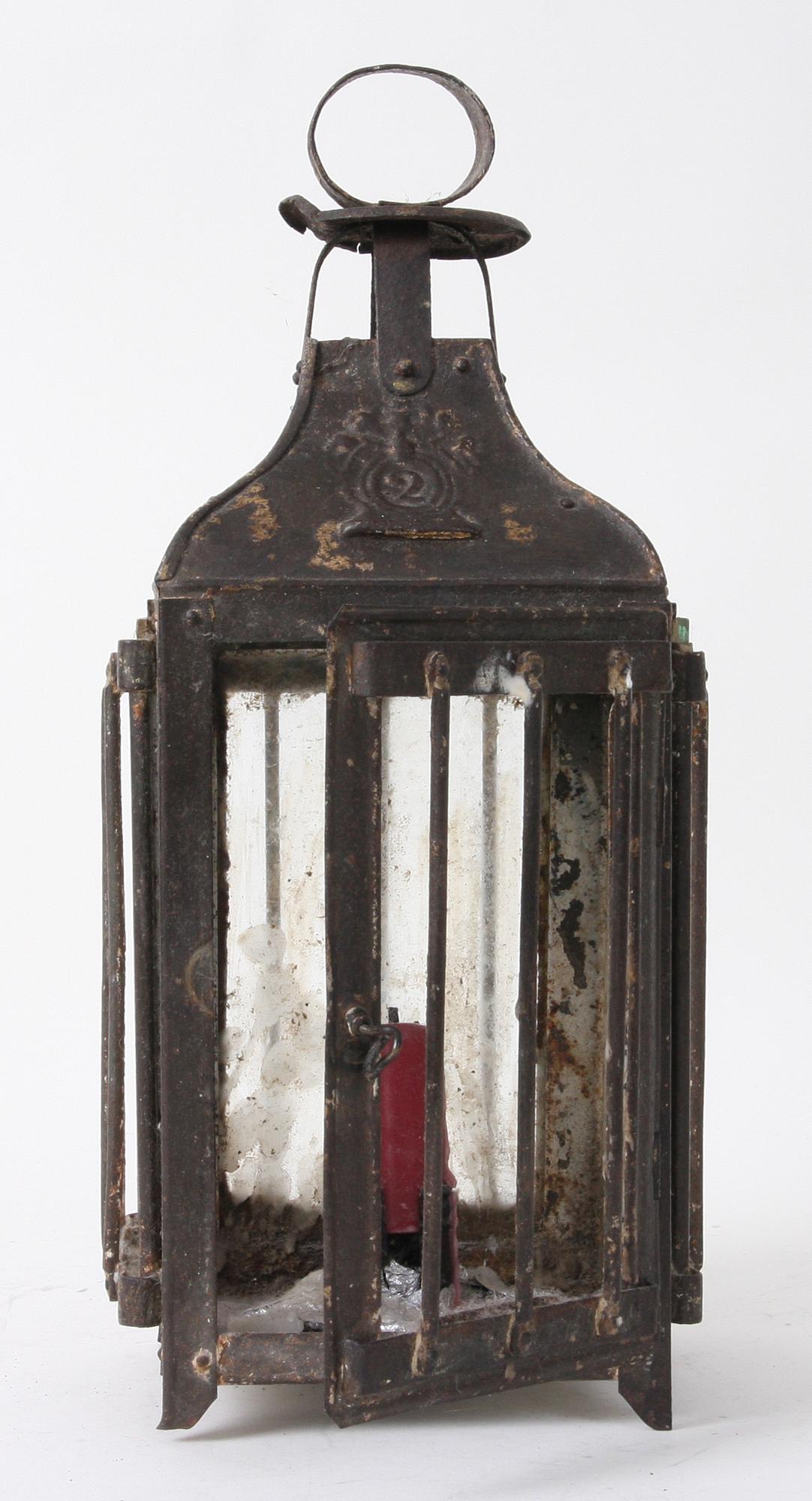 LYKTA, metall och glas, 1900-tal.